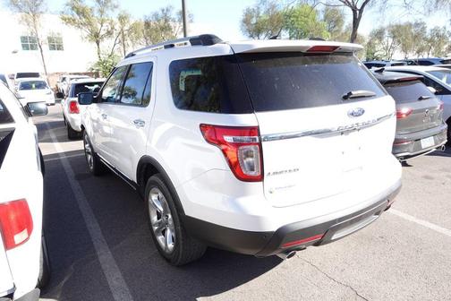 WHITE PLATINUM MET TRI-COAT 2014 Ford Explorer Limited