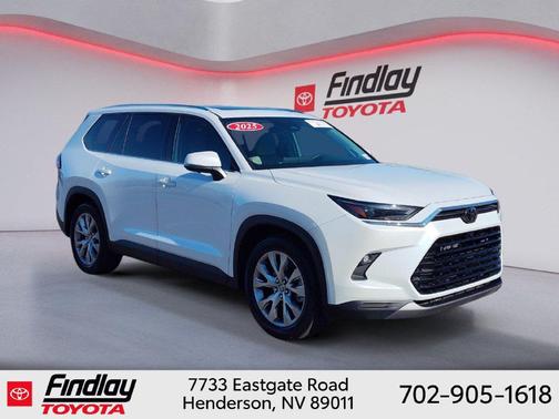 Wind Chill Pearl 2025 Toyota Grand Highlander Limited