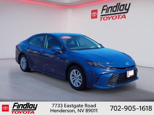 Reservoir Blue 2025 Toyota Camry LE