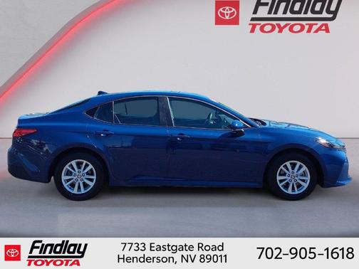 Reservoir Blue 2025 Toyota Camry LE