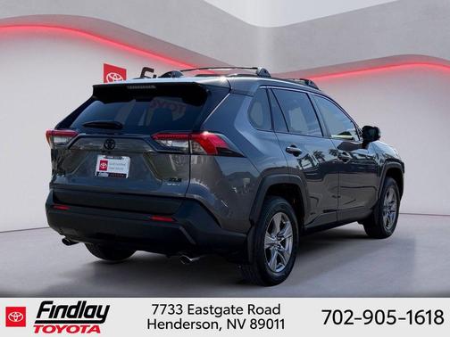Magnetic Gray Metallic 2025 Toyota RAV4 Hybrid XLE