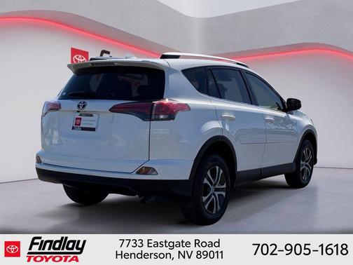 Super White 2016 Toyota RAV4 LE