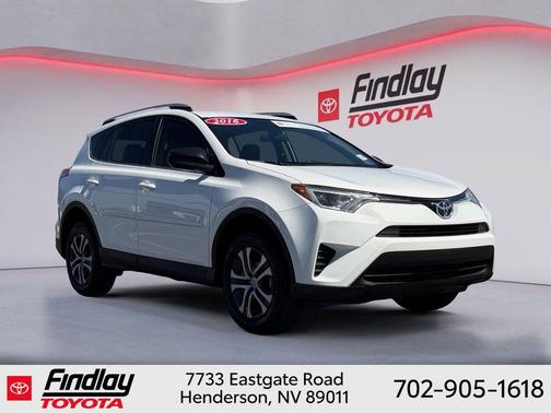 Super White 2016 Toyota RAV4 LE