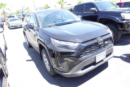 Midnight Black Metallic 2024 Toyota RAV4 LE