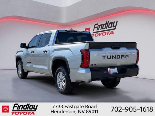 Celestial Silver Metallic 2025 Toyota Tundra SR5
