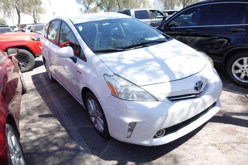 Blizzard Pearl 2013 Toyota Prius v Five