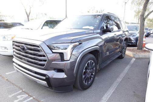 Magnetic Gray Metallic 2023 Toyota Sequoia Limited