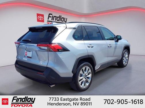 Silver Sky Metallic 2025 Toyota RAV4 XLE Premium