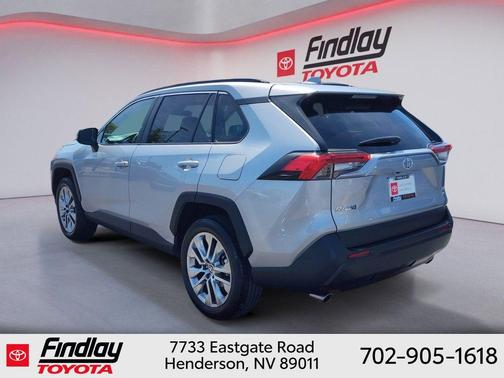 Silver Sky Metallic 2025 Toyota RAV4 XLE Premium