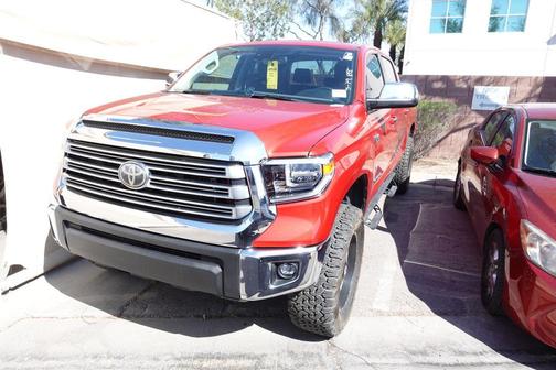 Barcelona Red Metallic 2020 Toyota Tundra Limited