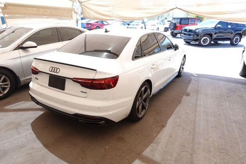 Ibis White 2023 Audi A4 45 S line Premium Plus
