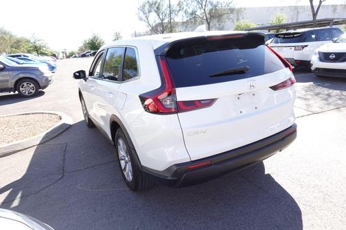 Platinum White Pearl 2025 Honda CR-V EX AWD