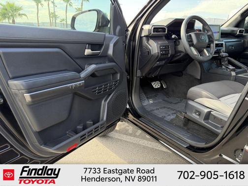 Black 2025 Toyota Tacoma TRD Sport