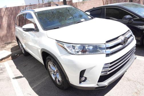 Blizzard Pearl 2019 Toyota Highlander Limited