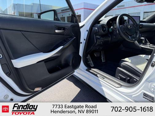 Ultra White 2023 Lexus IS 350 Base