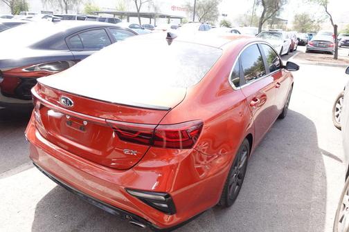 Fire Orange 2019 Kia Forte EX