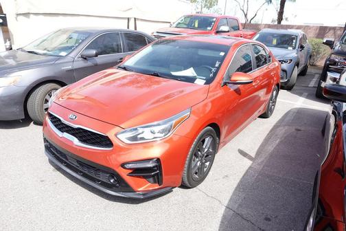 Fire Orange 2019 Kia Forte EX
