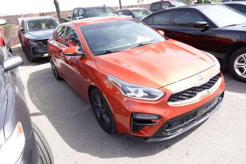 Fire Orange 2019 Kia Forte EX