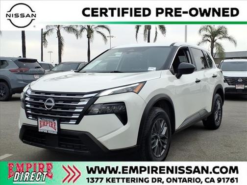Glacier White 2024 Nissan Rogue S