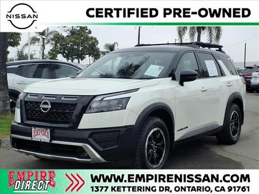 White 2024 Nissan Pathfinder Rock Creek