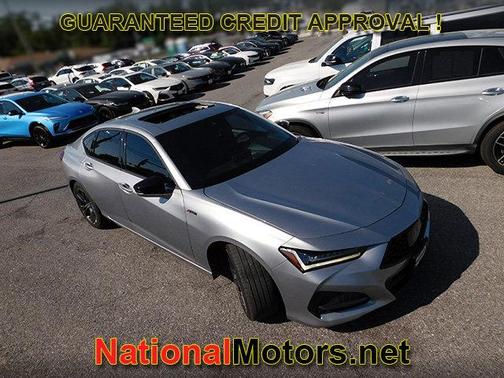 Gray 2021 Acura TLX A-Spec
