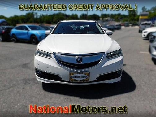 White 2017 Acura TLX V6 w/Advance Package