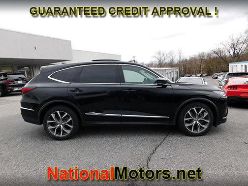 Black 2022 Acura MDX Technology Package