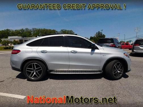 Silver 2018 Mercedes-Benz AMG GLE 43 Coupe 4MATIC