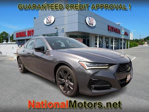 Gray 2021 Acura TLX A-Spec