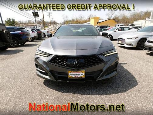 Gray 2021 Acura TLX A-Spec