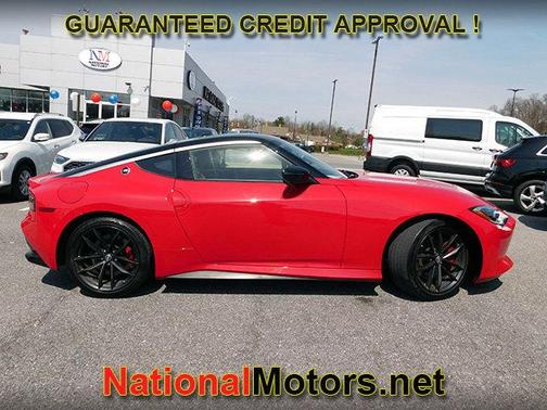 Solid Red/Super Black 2025 Nissan Z Performance