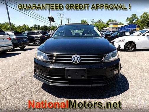 Black 2017 Volkswagen Jetta 1.8T SEL