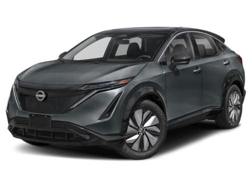 Boulder Gray Pearl/Black Diamond Pearl 2023 Nissan ARIYA VENTURE+