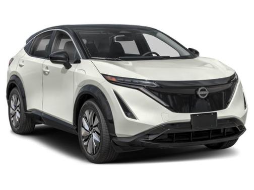 Boulder Gray Pearl/Black Diamond Pearl 2023 Nissan ARIYA VENTURE+