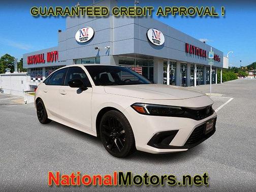 White 2023 Honda Civic Si Base