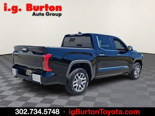 Midnight Black Metallic 2026 Toyota Tundra Hybrid 1794 Edition