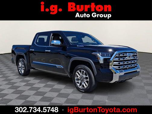 Midnight Black Metallic 2026 Toyota Tundra Hybrid 1794 Edition