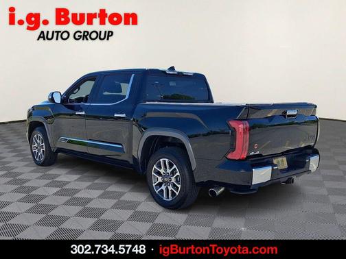 Midnight Black Metallic 2026 Toyota Tundra Hybrid 1794 Edition