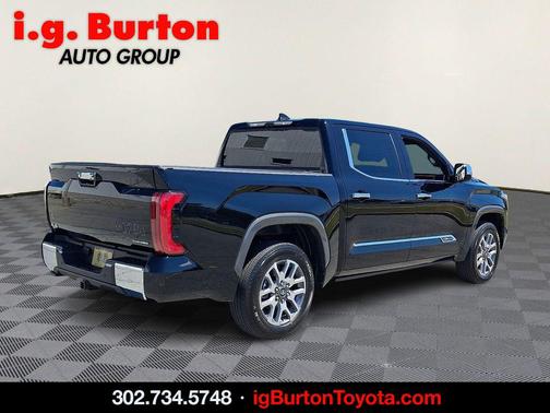 Midnight Black Metallic 2026 Toyota Tundra Hybrid 1794 Edition