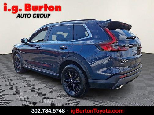 Canyon River Blue Metallic 2024 Honda CR-V Hybrid Sport AWD