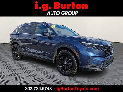 Canyon River Blue Metallic 2024 Honda CR-V Hybrid Sport AWD