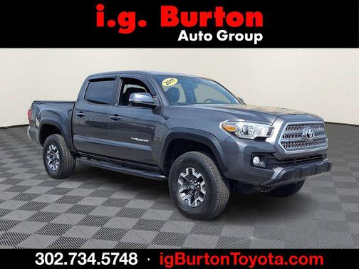 Magnetic Gray Metallic 2017 Toyota Tacoma TRD Off Road