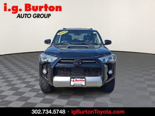 Midnight Black Metallic 2020 Toyota 4Runner TRD Off Road Premium