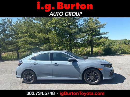 Gray 2021 Honda Civic EX