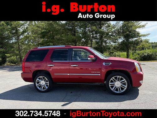 Crystal Red Tintcoat 2013 Cadillac Escalade Platinum Edition