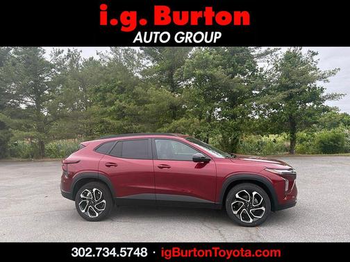Crimson Metallic 2024 Chevrolet Trax FWD 2RS