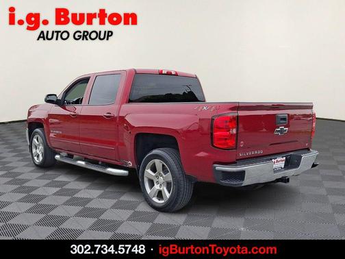 Cajun Red Tintcoat 2018 Chevrolet Silverado 1500 1LT