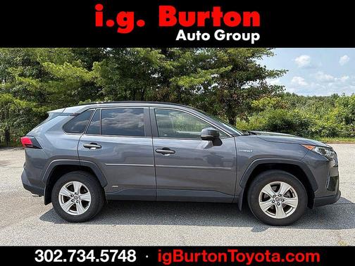 Magnetic Gray Metallic 2021 Toyota RAV4 Hybrid XLE