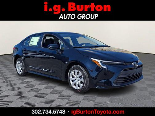 Black 2026 Toyota Corolla Hybrid LE