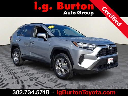 Silver Sky Metallic 2025 Toyota RAV4 Hybrid XLE